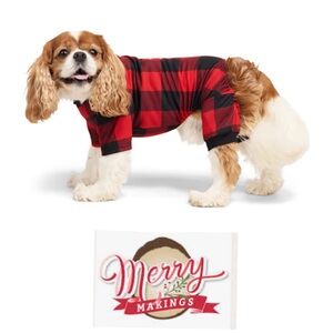 Merry Makings Buffalo Check Pet Pajama